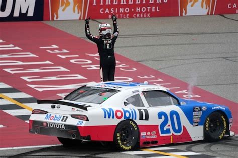 Nemechek’s 2nd Xfinity win gives Joe Gibbs Racing 5th victory with 4 d.